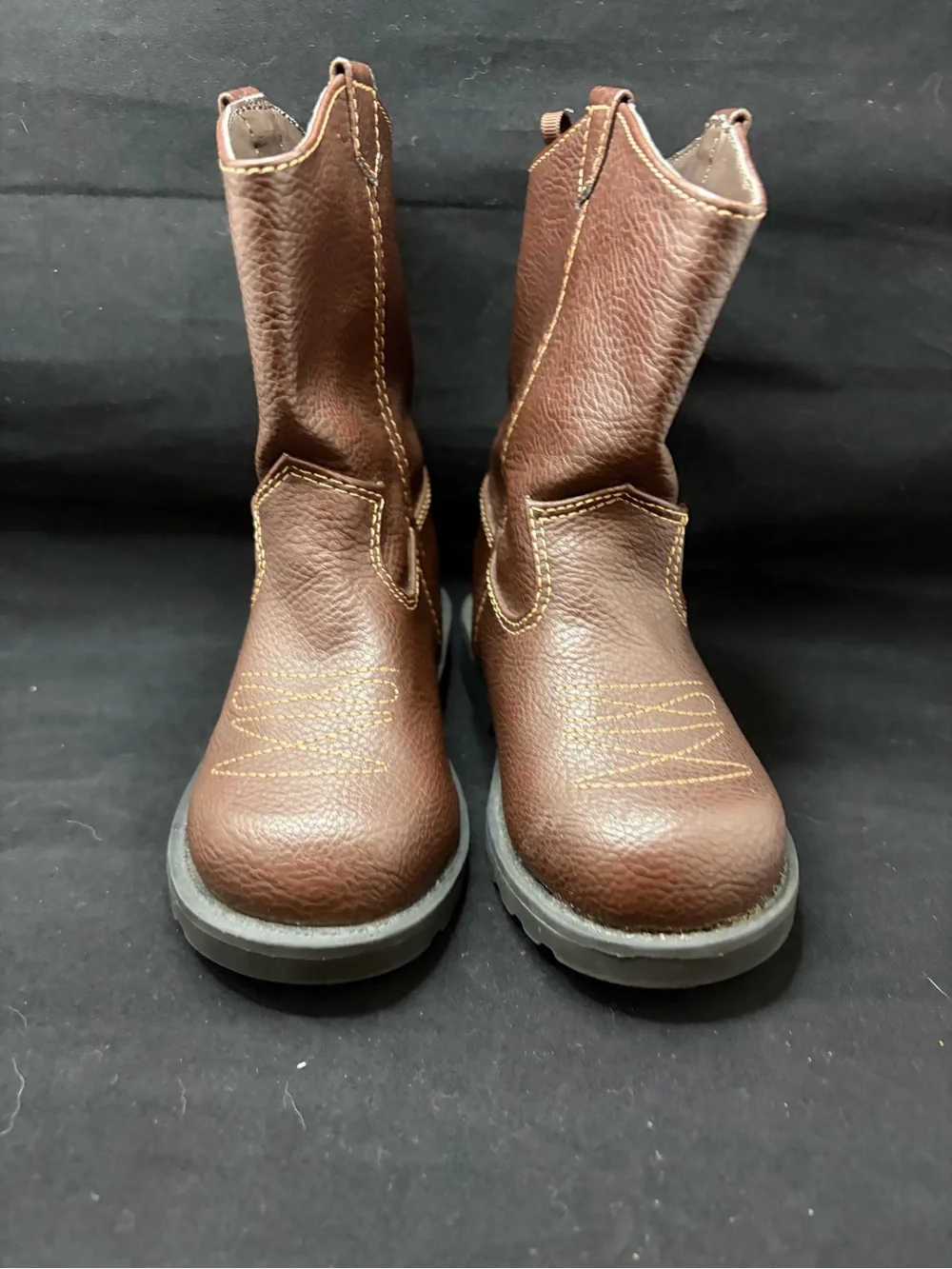 Healthtex Nice Toddler Boy's Pull-On Western-Style Cowboy Boots Size 7